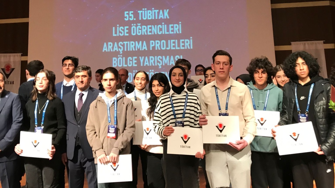 55. Lise Öğrencileri Araştırma Projeleri Erzurum Bölge Birinciliği